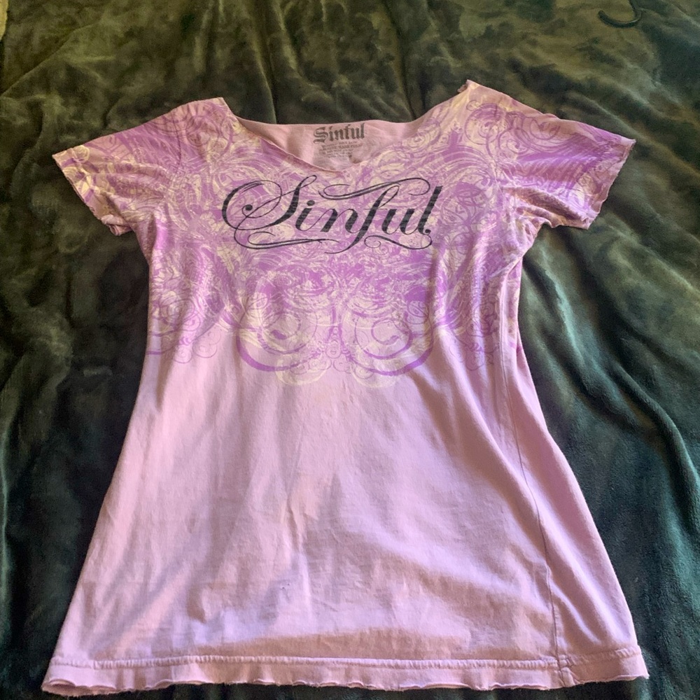 Sinful shirt y2k yass